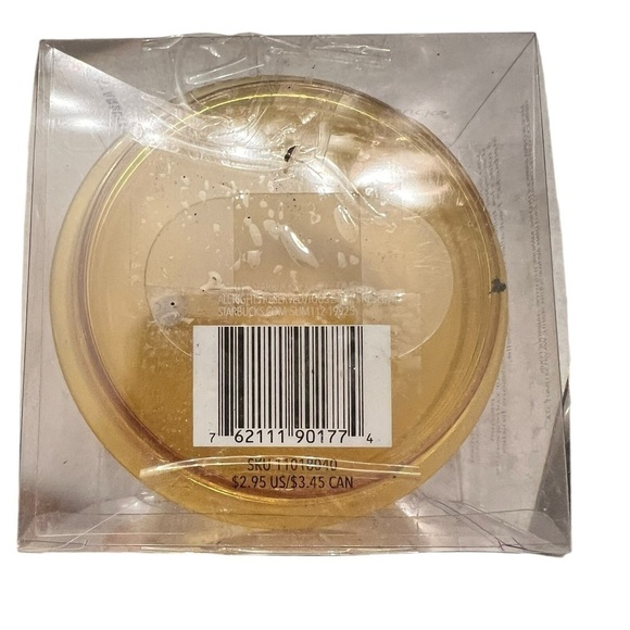 Starbucks yellow dome LID ONLY - Picture 4 of 5